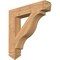 Ekena Millwork Funston Arts & Crafts Smooth Bracket, Western Red Cedar, 5 1/2"W x 32"D x 32"H BKT06X32X32FST03SWR - alternate 1